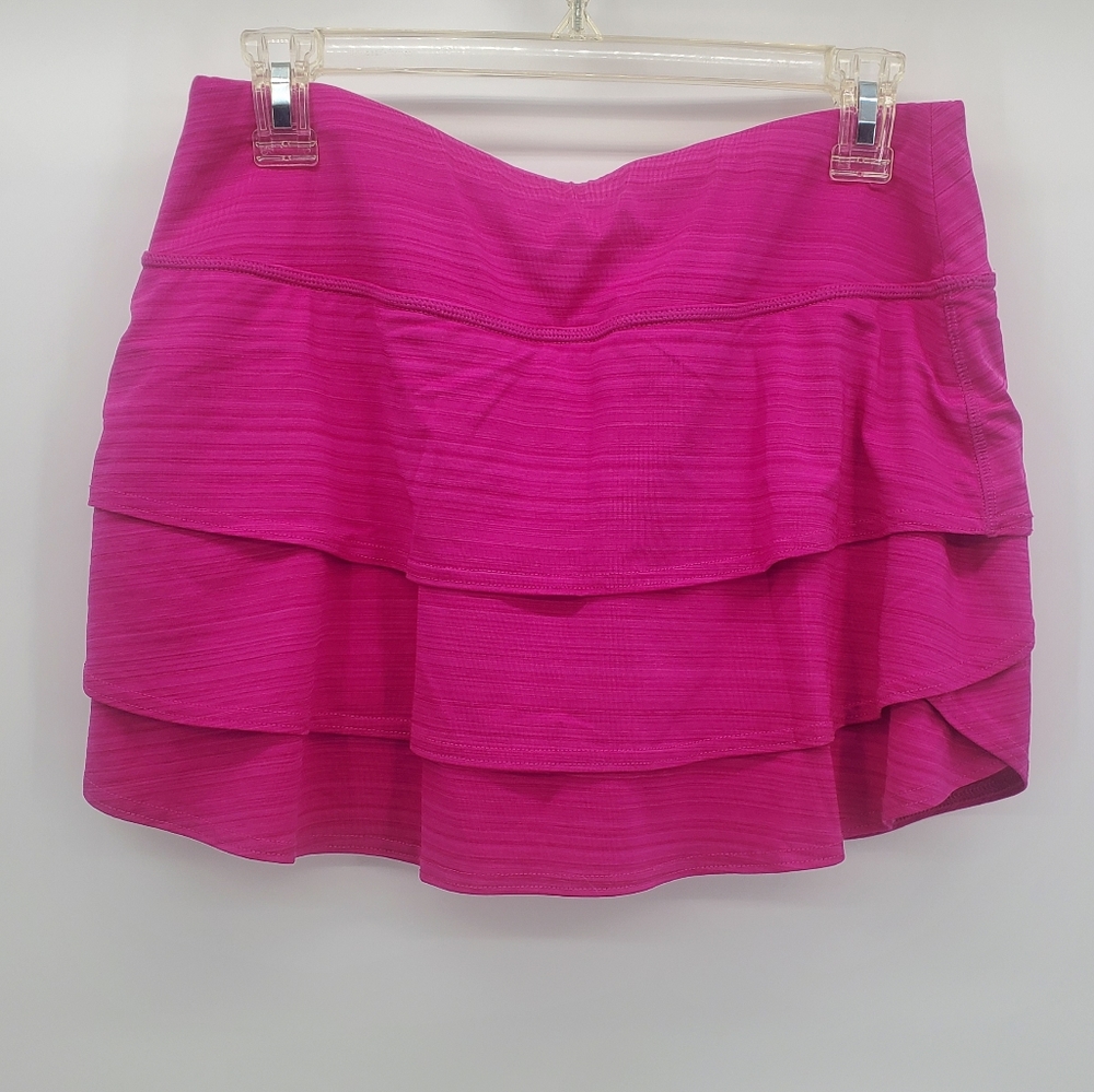 Athleta Pink Layered Skort